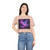 Luminous Cosmic Veil - Women's Crop Tee