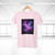 Luminous Cosmic Veil - Single Jersey Women's T-shirt