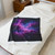 Luminous Cosmic Veil - Velveteen Plush Blanket