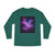 Luminous Cosmic Veil - Long Sleeve Crewneck Tee