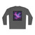 Luminous Cosmic Veil - Unisex Lightweight Long Sleeve Tee
