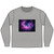 Luminous Cosmic Veil - Men's Long Sleeve Tee