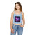 Luminous Cosmic Veil - Women's Spaghetti Strap Tank Top