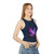 Luminous Cosmic Veil - Women's Micro Rib Racer Tank Top