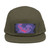 Luminous Cosmic Veil - 5 Panel Cap (Embroidery)