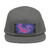 Luminous Cosmic Veil - 5 Panel Cap (Embroidery)
