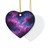 Luminous Cosmic Veil - Decorative Ceramic Ornaments, Double-Sided (1pc, 3pcs, 5pcs, 10pcs)