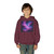 Luminous Cosmic Veil - Youth Heavy Blend Hooded Sweatshirt