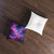 Luminous Cosmic Veil - Tufted Floor Pillow, Square