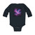 Luminous Cosmic Veil - Infant Long Sleeve Bodysuit