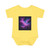 Luminous Cosmic Veil - Infant Baby Rib Bodysuit