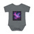 Luminous Cosmic Veil - Infant Baby Rib Bodysuit