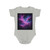 Luminous Cosmic Veil - Short Sleeve Baby Bodysuit