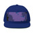 Luminous Cosmic Veil - Flat Bill Cap (Embroidery)