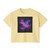 Luminous Cosmic Veil - Women's Boxy Tee