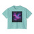 Luminous Cosmic Veil - Women's Boxy Tee