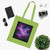 Luminous Cosmic Veil - Cotton Tote