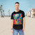 Disco Fever Nights - Men's Jersey Curved Hem Tee