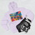 Disco Fever Nights - Three-Panel Fleece Hoodie