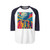 Disco Fever Nights - Unisex Three-Quarter Sleeve Raglan Shirt