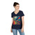 Disco Fever Nights - Ladies' V-Neck T-Shirt