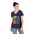 Disco Fever Nights - Ladies' V-Neck T-Shirt