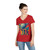 Disco Fever Nights - Ladies' V-Neck T-Shirt
