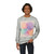 Ethereal Circle Symphony - Unisex Color Blast Crewneck Sweatshirt