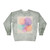 Ethereal Circle Symphony - Unisex Color Blast Crewneck Sweatshirt