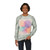 Ethereal Circle Symphony - Unisex Color Blast Crewneck Sweatshirt