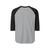 Ethereal Circle Symphony - Unisex Three-Quarter Sleeve Raglan Shirt