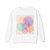 Ethereal Circle Symphony - Unisex Lightweight Crewneck Sweatshirt