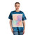 Ethereal Circle Symphony - Tie-Dye Tee, Crystal