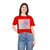 Ethereal Circle Symphony - Women's Crop Tee