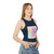 Ethereal Circle Symphony - Women's Micro Rib Racer Tank Top