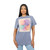 Ethereal Circle Symphony - Acid Washed Round Neck Tee