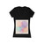 Ethereal Circle Symphony - Women's Jersey Short Sleeve Deep V-Neck Tee