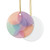 Ethereal Circle Symphony - Decorative Ceramic Ornaments, Double-Sided (1pc, 3pcs, 5pcs, 10pcs)