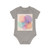 Ethereal Circle Symphony - Baby Organic Short Sleeve Bodysuit