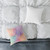 Ethereal Circle Symphony - Square Poly Canvas Pillow