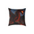 Eternal Ember Wyrm - Square Poly Canvas Pillow