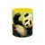 Whimsical Panda Play - Accent Coffee Mug (11, 15oz)