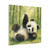 Whimsical Panda Play - Matte Canvas, Stretched, 1.25"