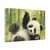 Whimsical Panda Play - Matte Canvas, Stretched, 1.25"