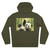 Whimsical Panda Play - King Hooded Sweatshirt