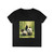 Whimsical Panda Play - Ladies' V-Neck T-Shirt
