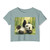 Whimsical Panda Play - Women's Festival Crop Top