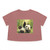 Whimsical Panda Play - Women's Flowy Cropped Tee