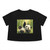 Whimsical Panda Play - Women's Flowy Cropped Tee