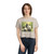 Whimsical Panda Play - Women's Flowy Cropped Tee